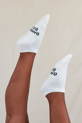 Bamboo Ankle Socks 2 Pack - White