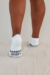 Bamboo Ankle Socks 2 Pack - White