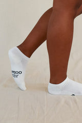 Bamboo Ankle Socks 2 Pack - White