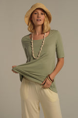 Carter Tunic Top - Sage