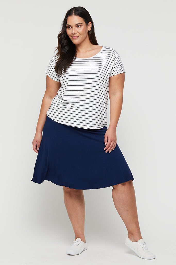 Cate Skirt - Navy