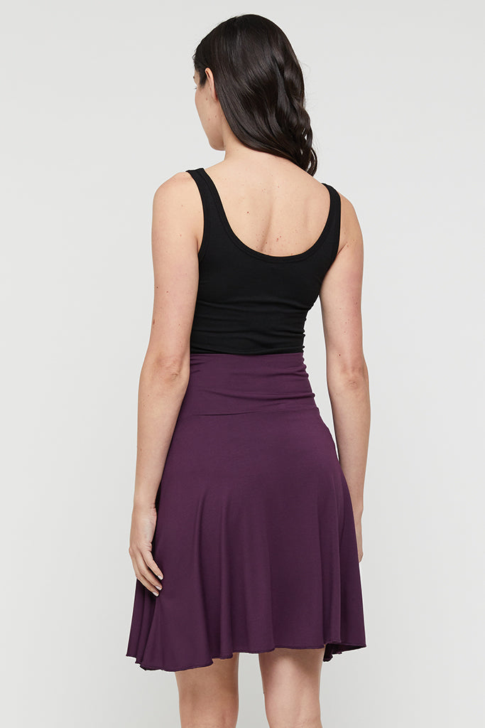 Cate Skirt - Plum