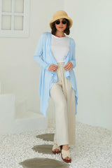 Waterfall Cardigan - Powder Blue