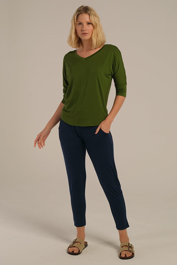 Dolman Sleeve Top - Garden