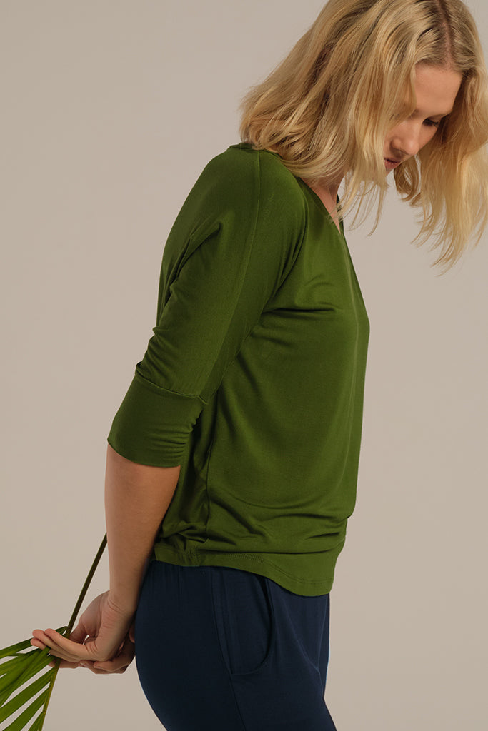 Dolman Sleeve Top - Garden