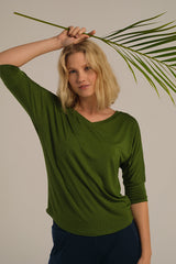 Dolman Sleeve Top - Garden