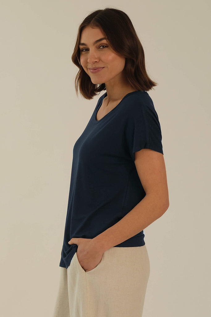 Eadie Top - Dark Navy