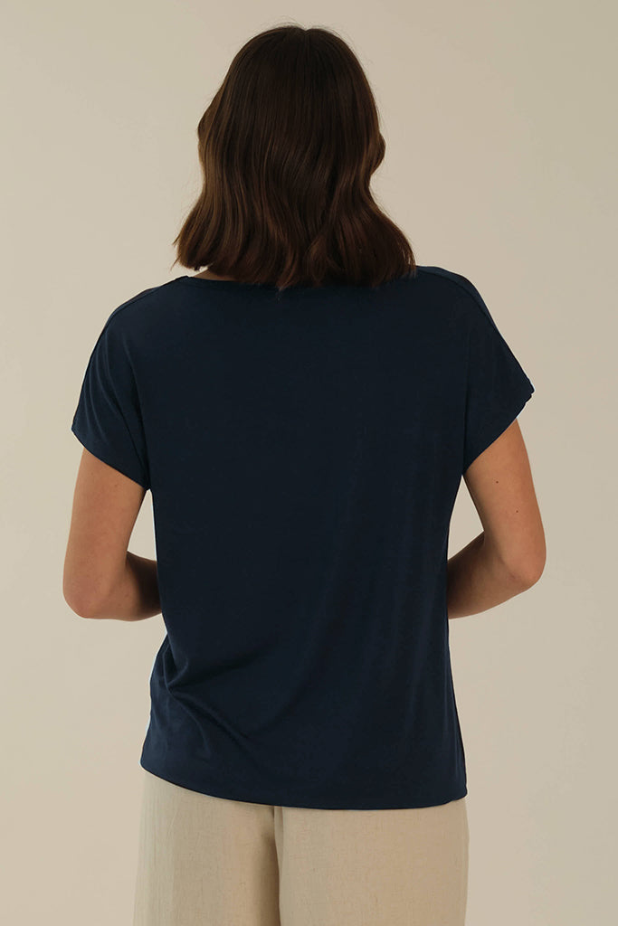 Eadie Top - Dark Navy