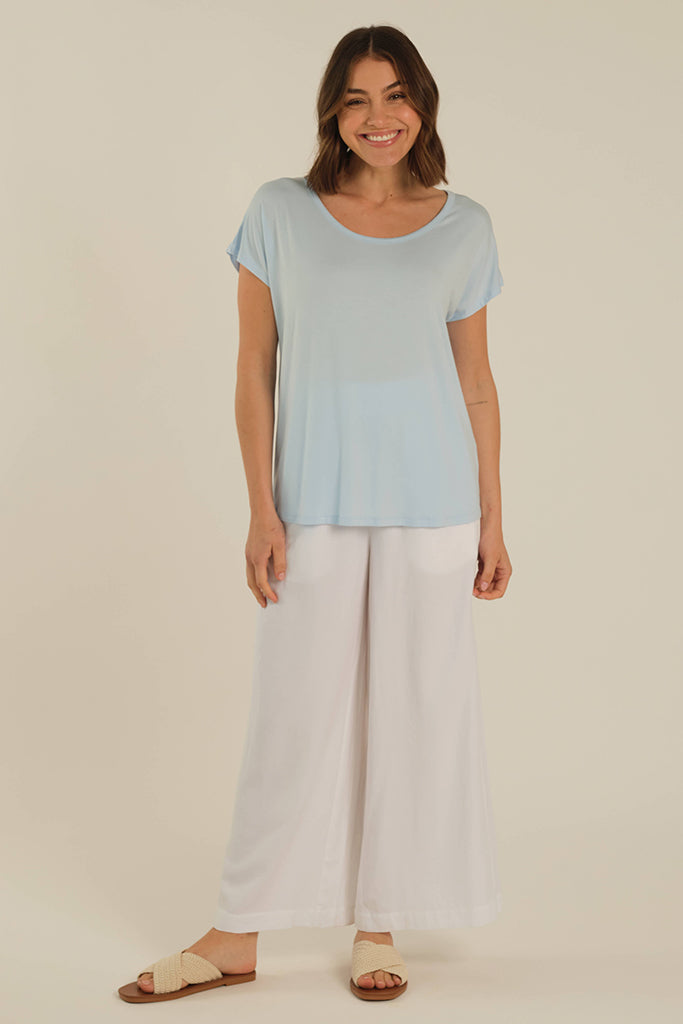 Eadie Top - Powder Blue