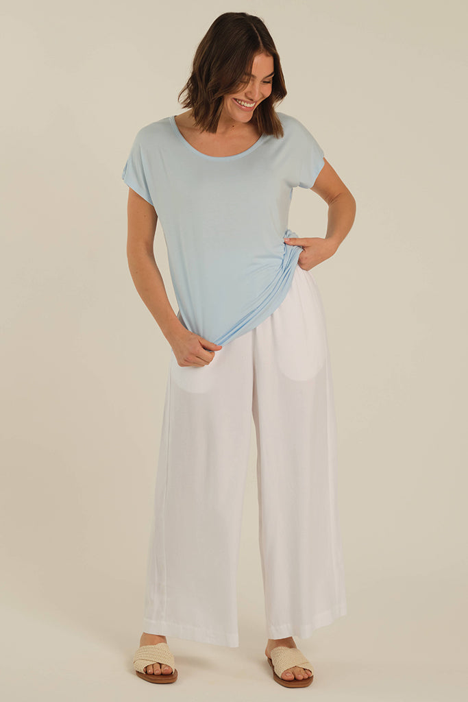 Eadie Top - Powder Blue