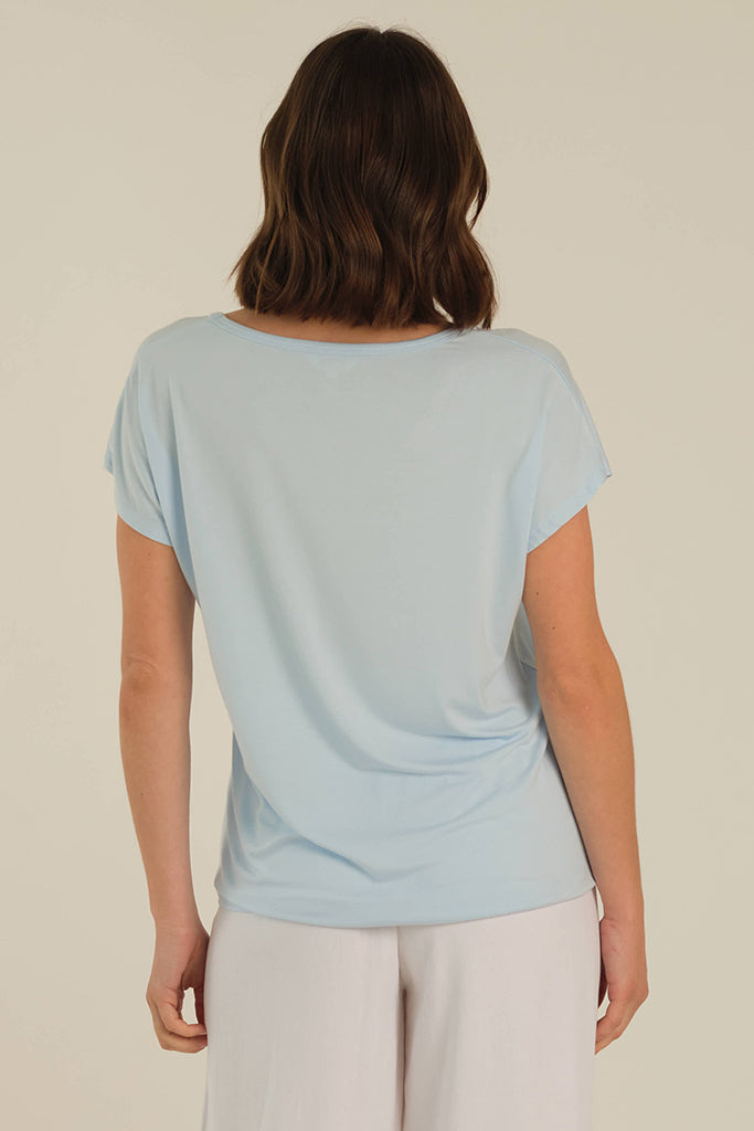 Eadie Top - Powder Blue