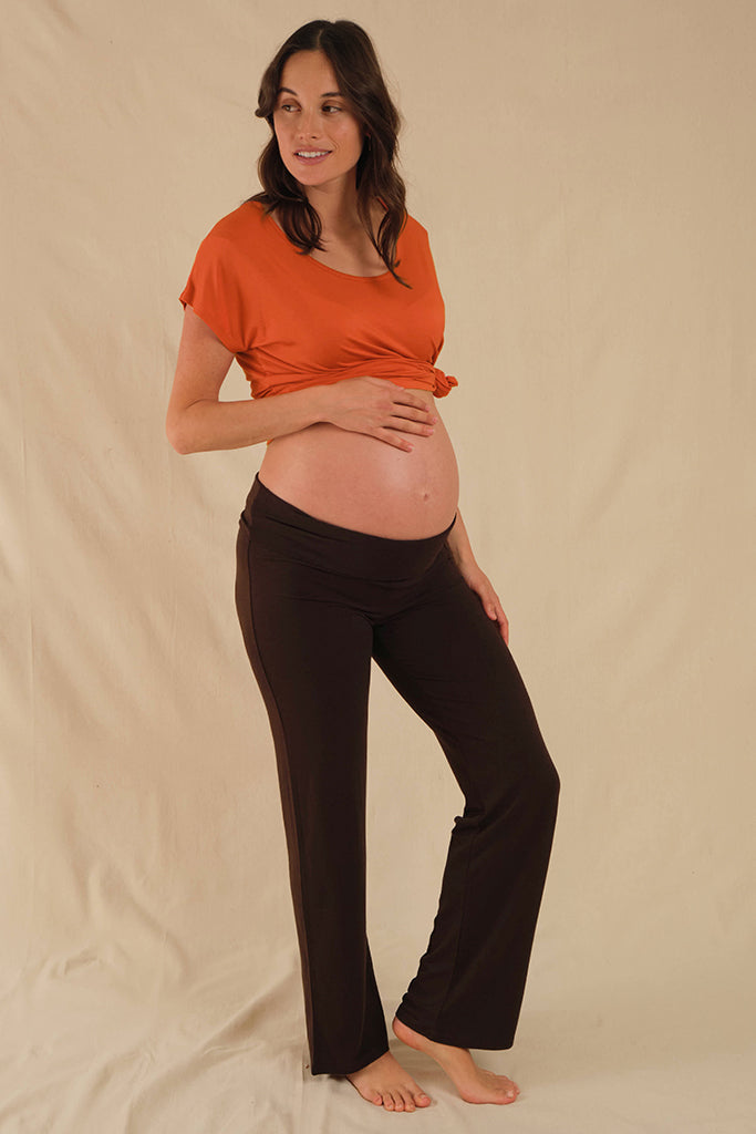 Eadie Maternity Top - Flame