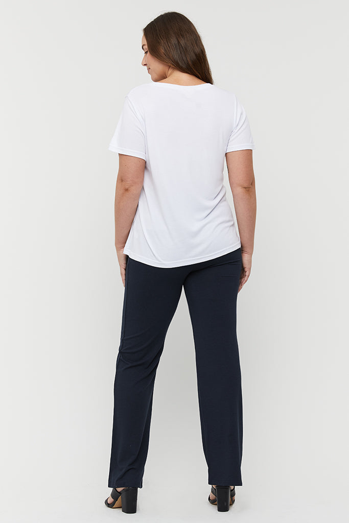 Essential Bamboo Pants - Dark Navy | Bamboo Body