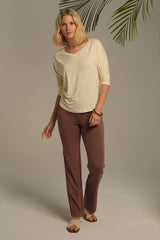 Essential Bamboo Pants - Mousse