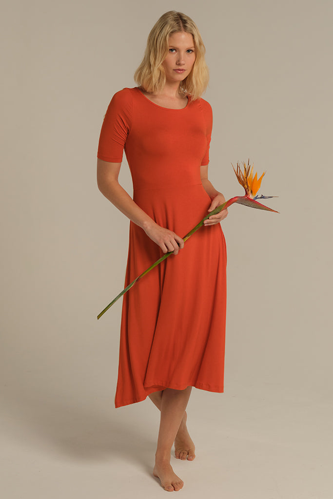 Harmony Dress - Flame