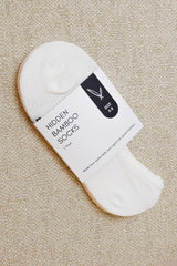 Hidden Bamboo Socks 2 Pack - White