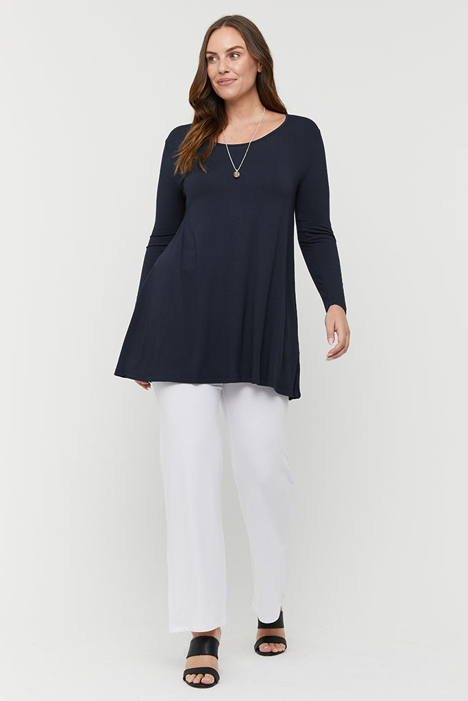 Leanne Maternity Tunic - Dark Navy