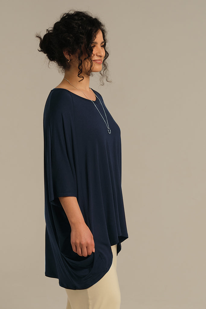 Mara Top - Dark Navy