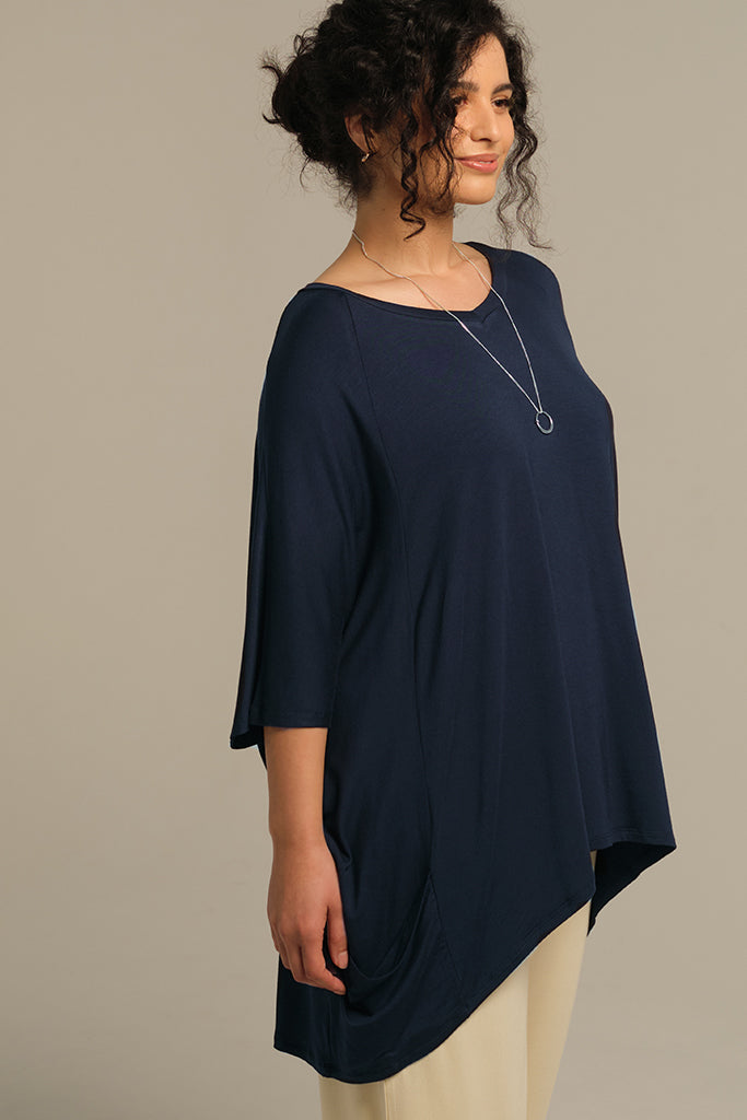 Mara Top - Dark Navy