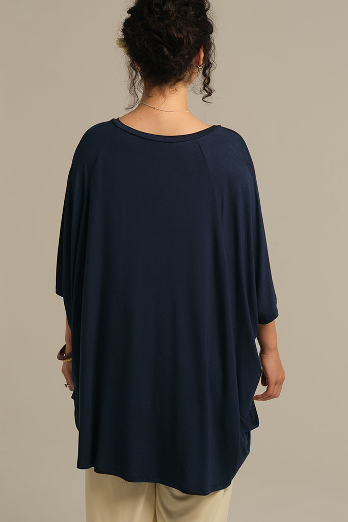 Mara Top - Dark Navy