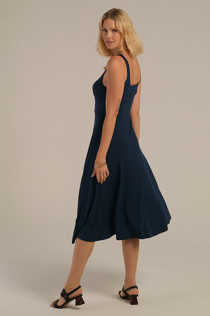 Melanie Dress - Dark Navy