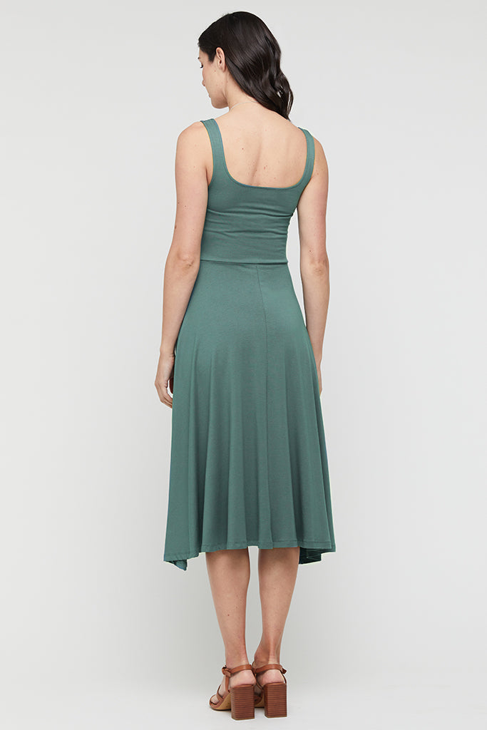 Melanie Maternity Dress - Silver Pine