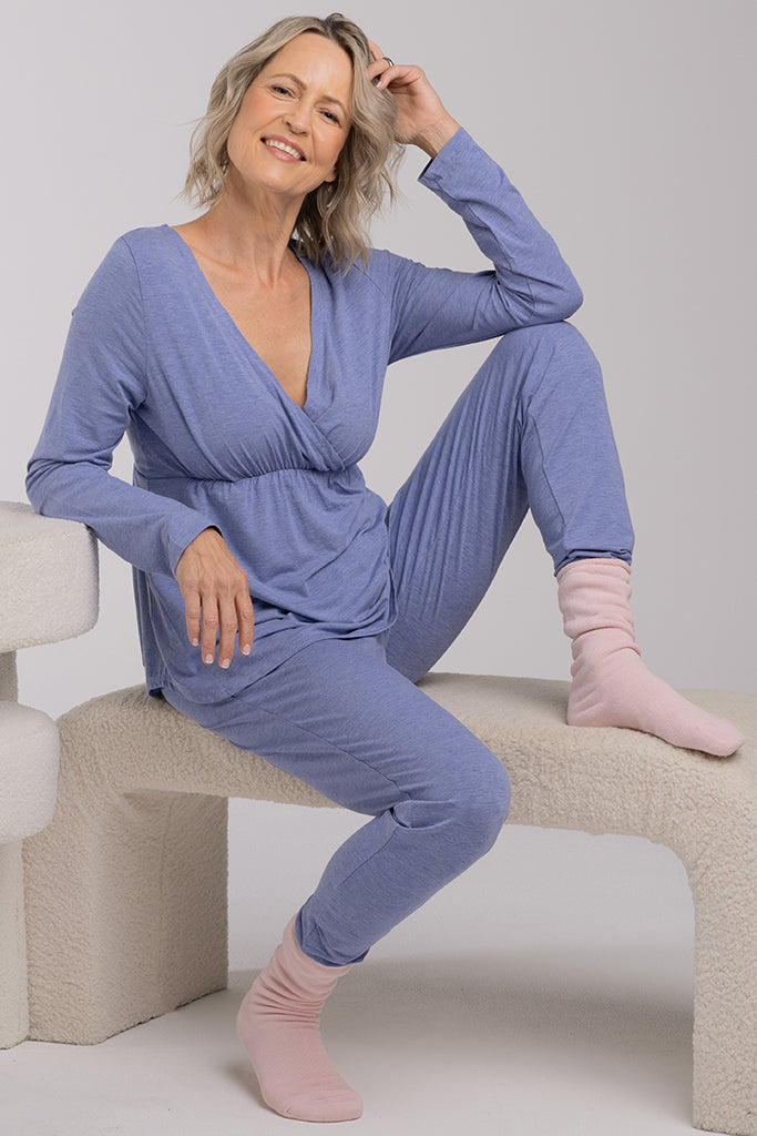 PJ Slouch Pant - Lavender