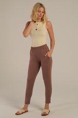 Peggy Bamboo Trouser - Mousse