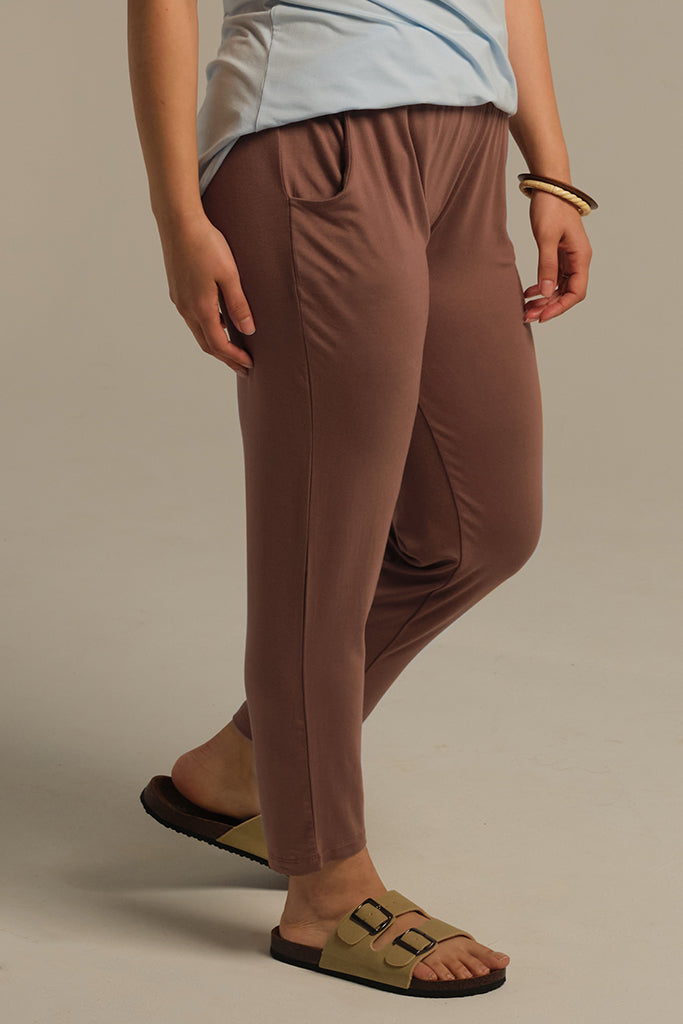 Peggy Bamboo Trouser - Mousse