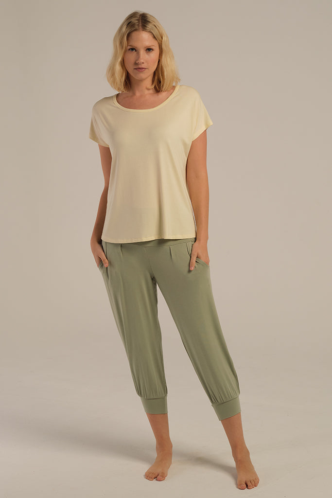 Summer Slouch Pant - Sage