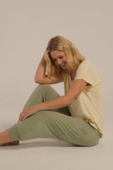 Summer Slouch Pant - Sage