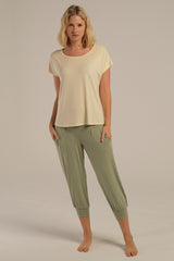 Summer Slouch Pant - Sage