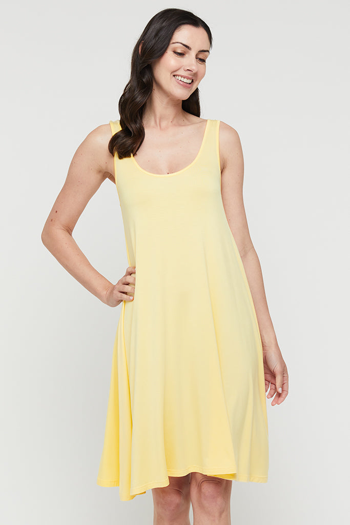 Swing Dress - Limoncello