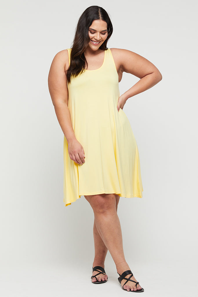 Swing Dress - Limoncello