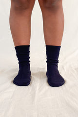 Thick Bamboo Socks 2 Pack - Navy