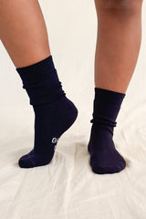 Thick Bamboo Socks 2 Pack - Navy