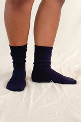 Thick Bamboo Socks 2 Pack - Navy