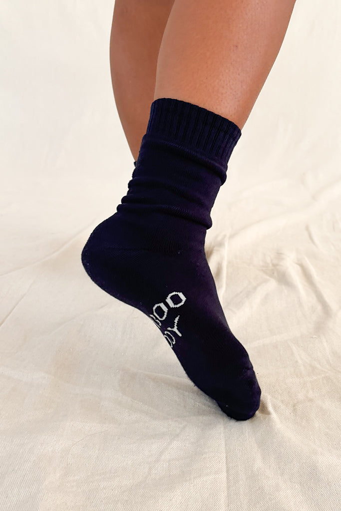 Women's Thick Bamboo Socks 2 Pack - Navy