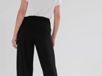 Luxe Wide Leg Pants - Black