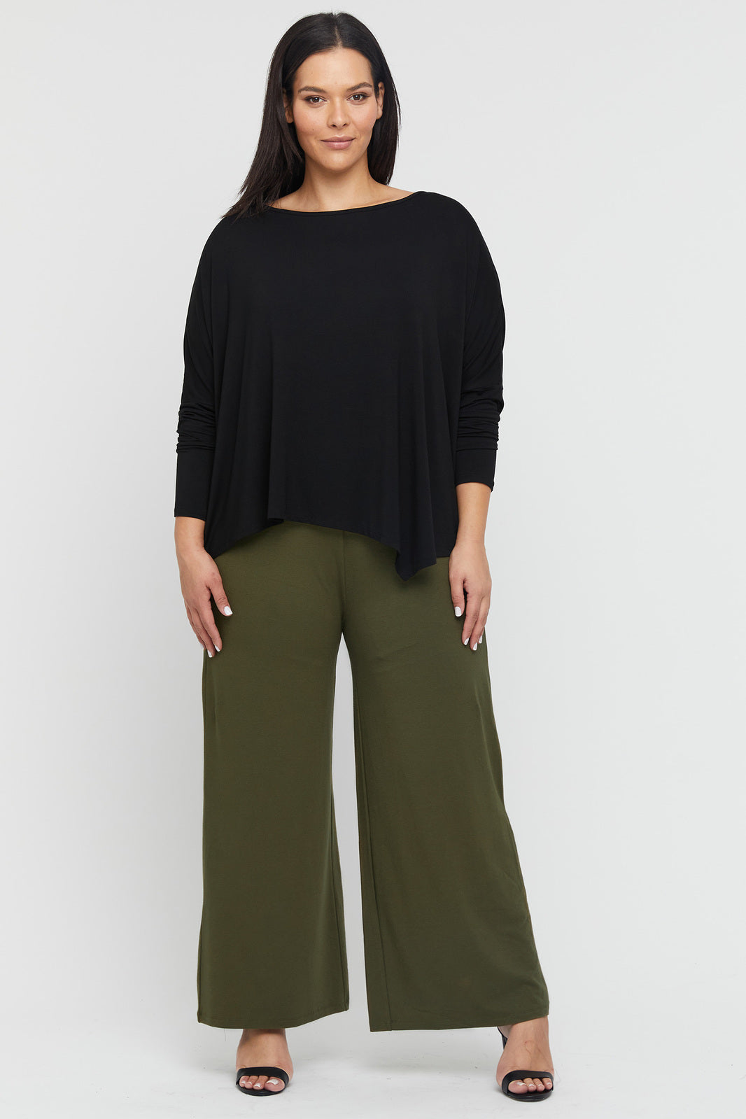 Eva Pant - Dark Olive