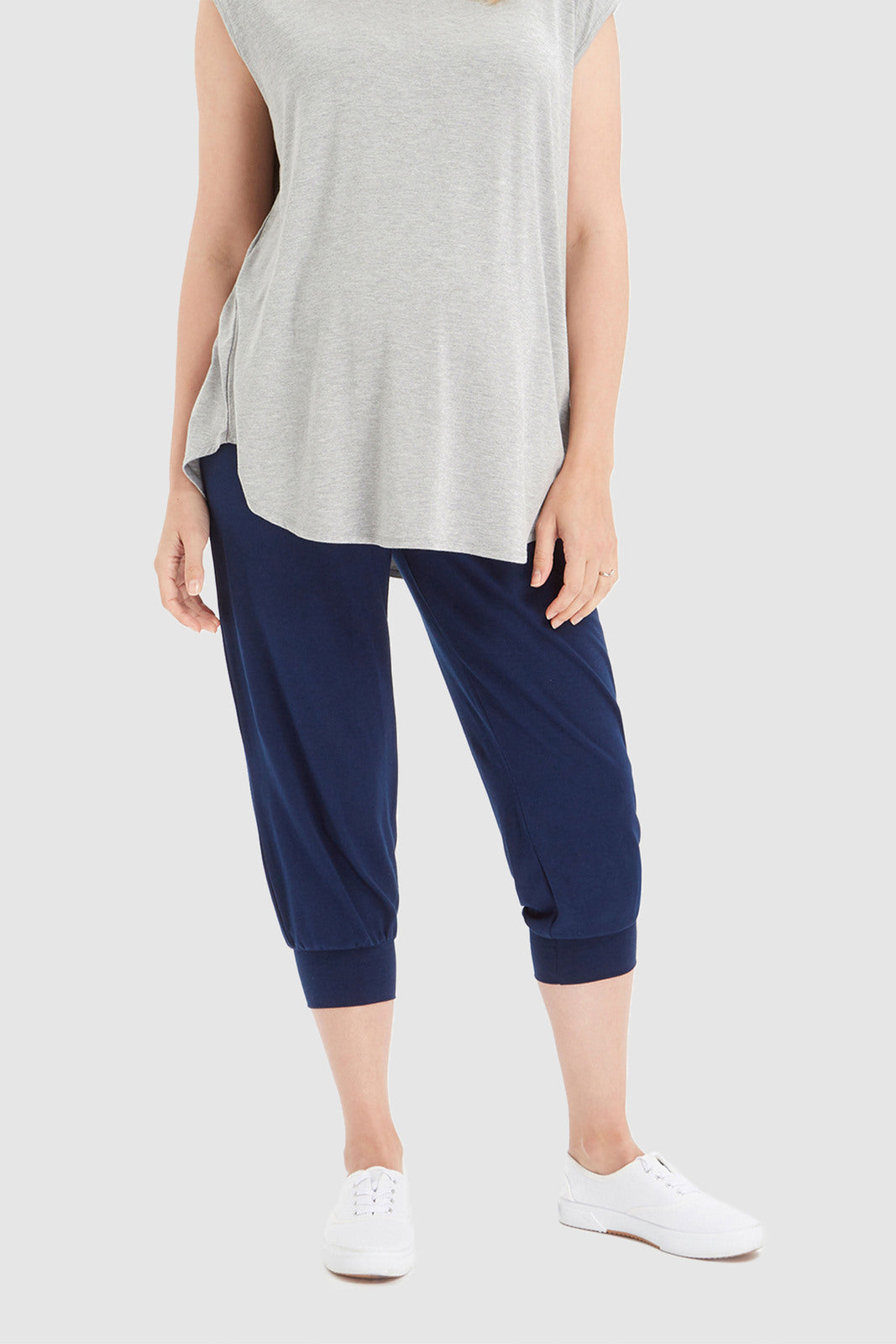 Summer Slouch Pant - Navy