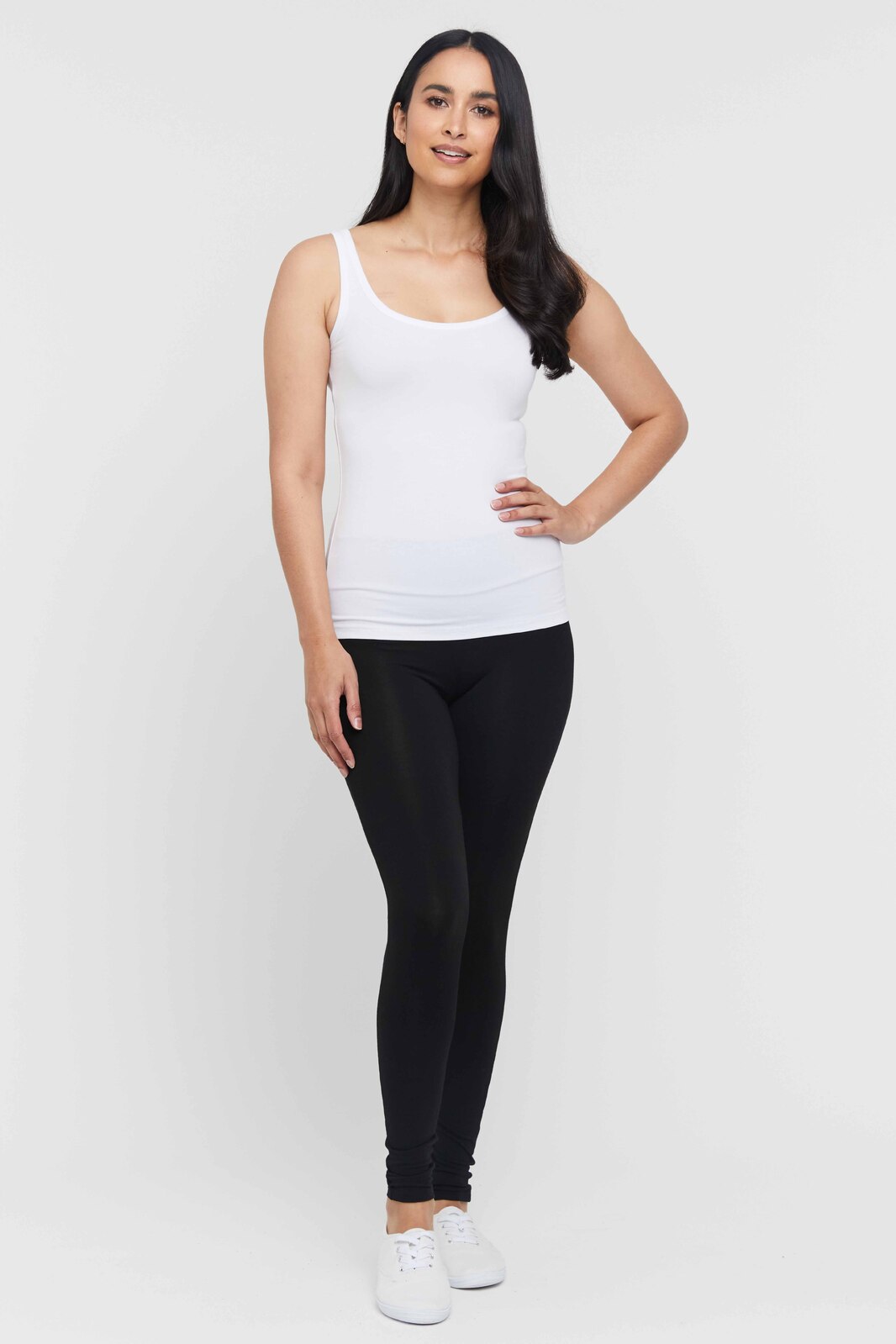 Soft Bamboo Leggings - Black