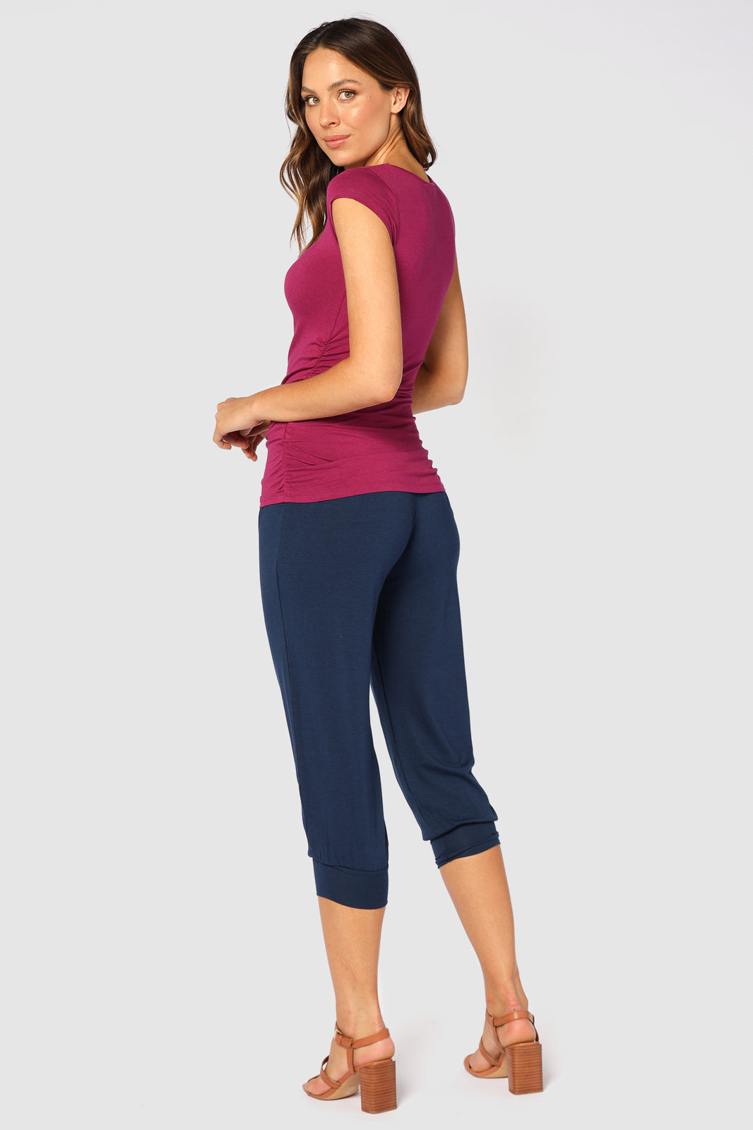 Summer Slouch Pant - Navy