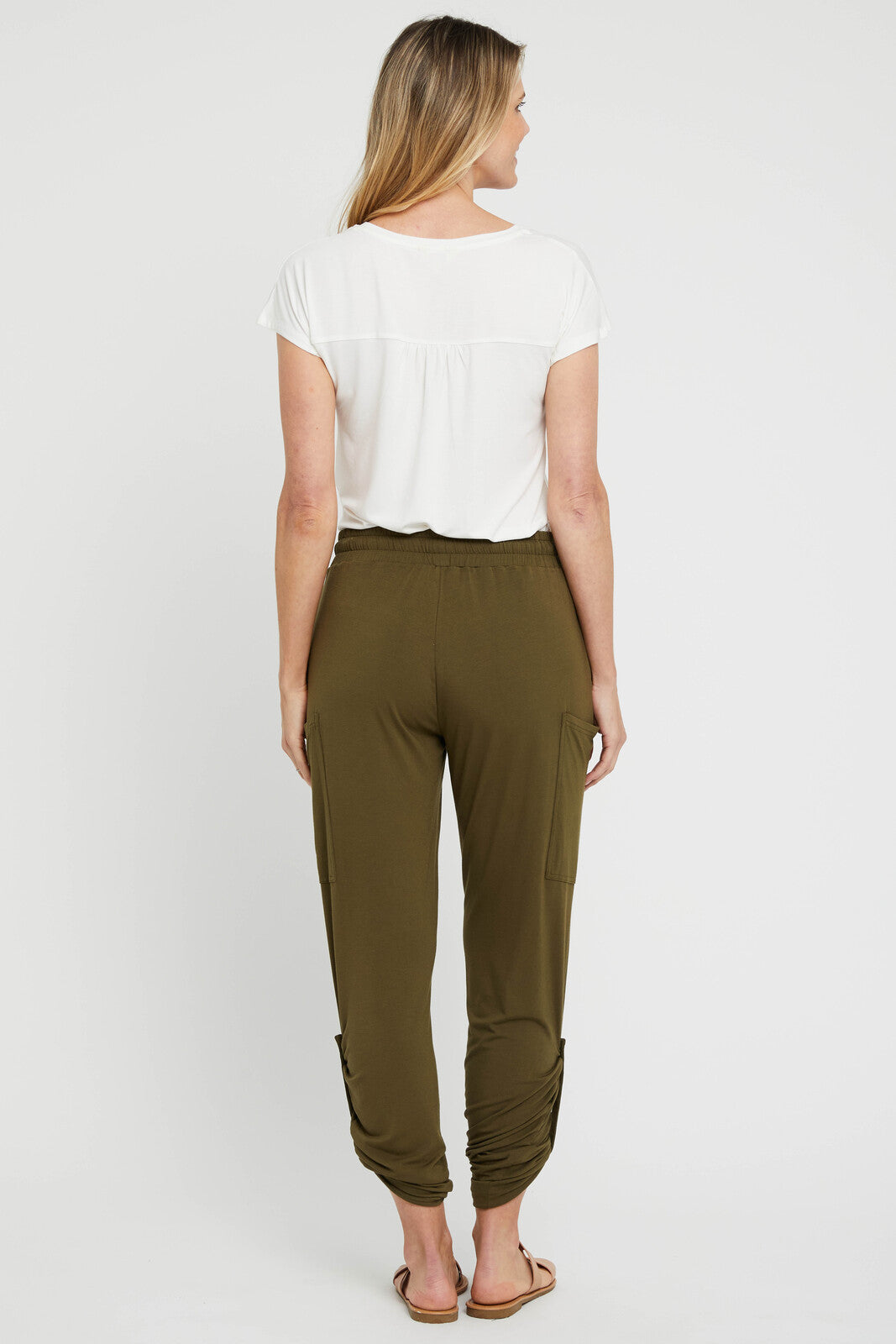 Pocket Pants - Dark Olive