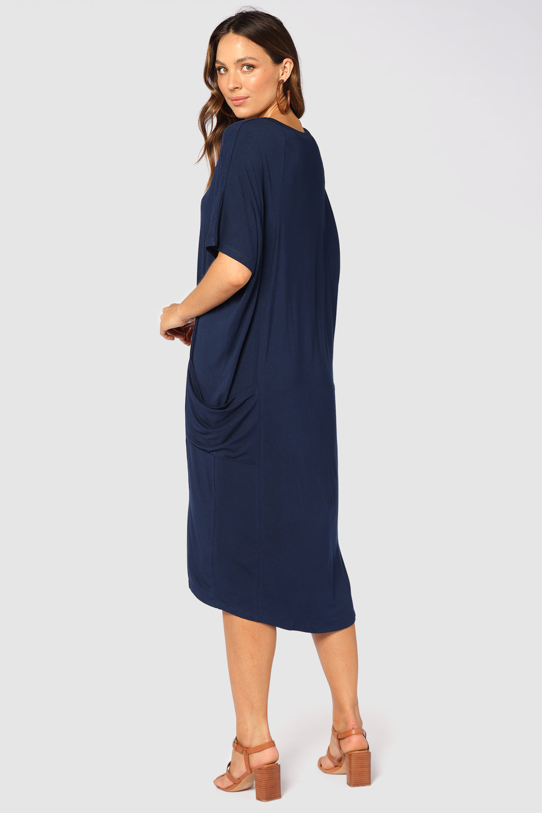 Samara Dress - Navy