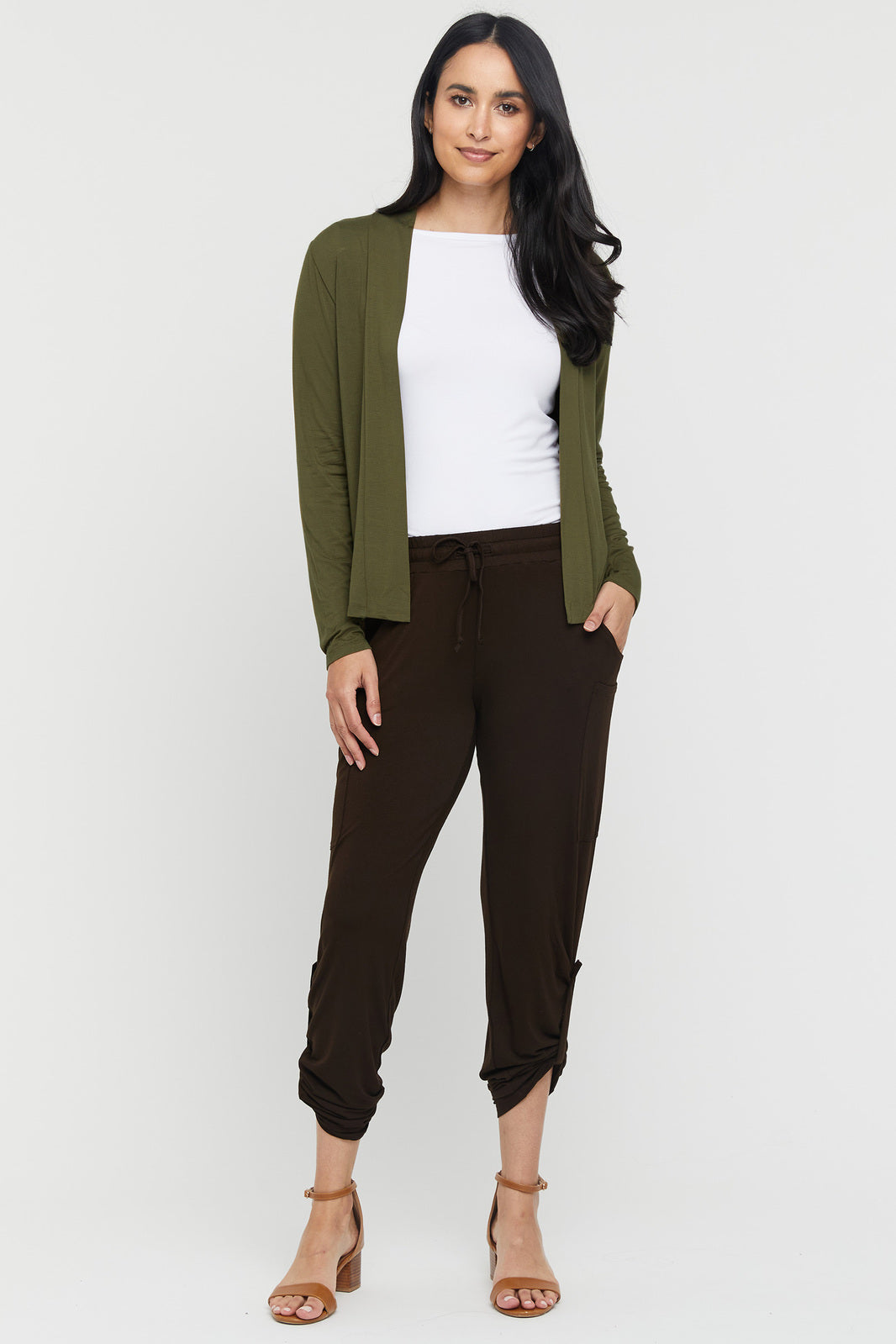 Everyday Cardi - Dark Olive