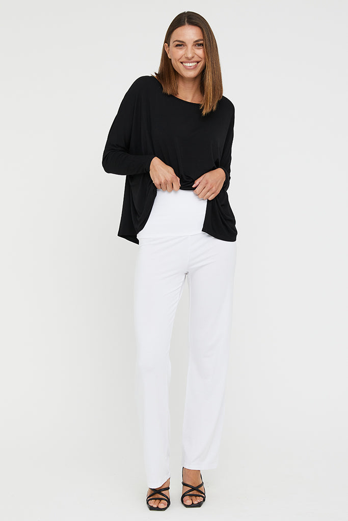 Essential Bamboo Pants - White