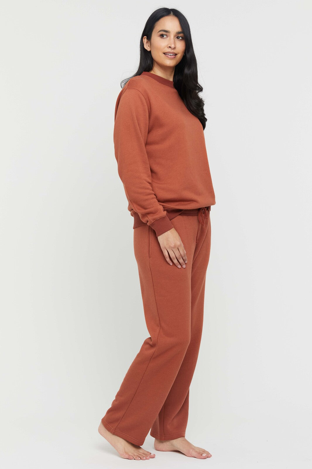 Bamboo Essential Trackpant - Spice