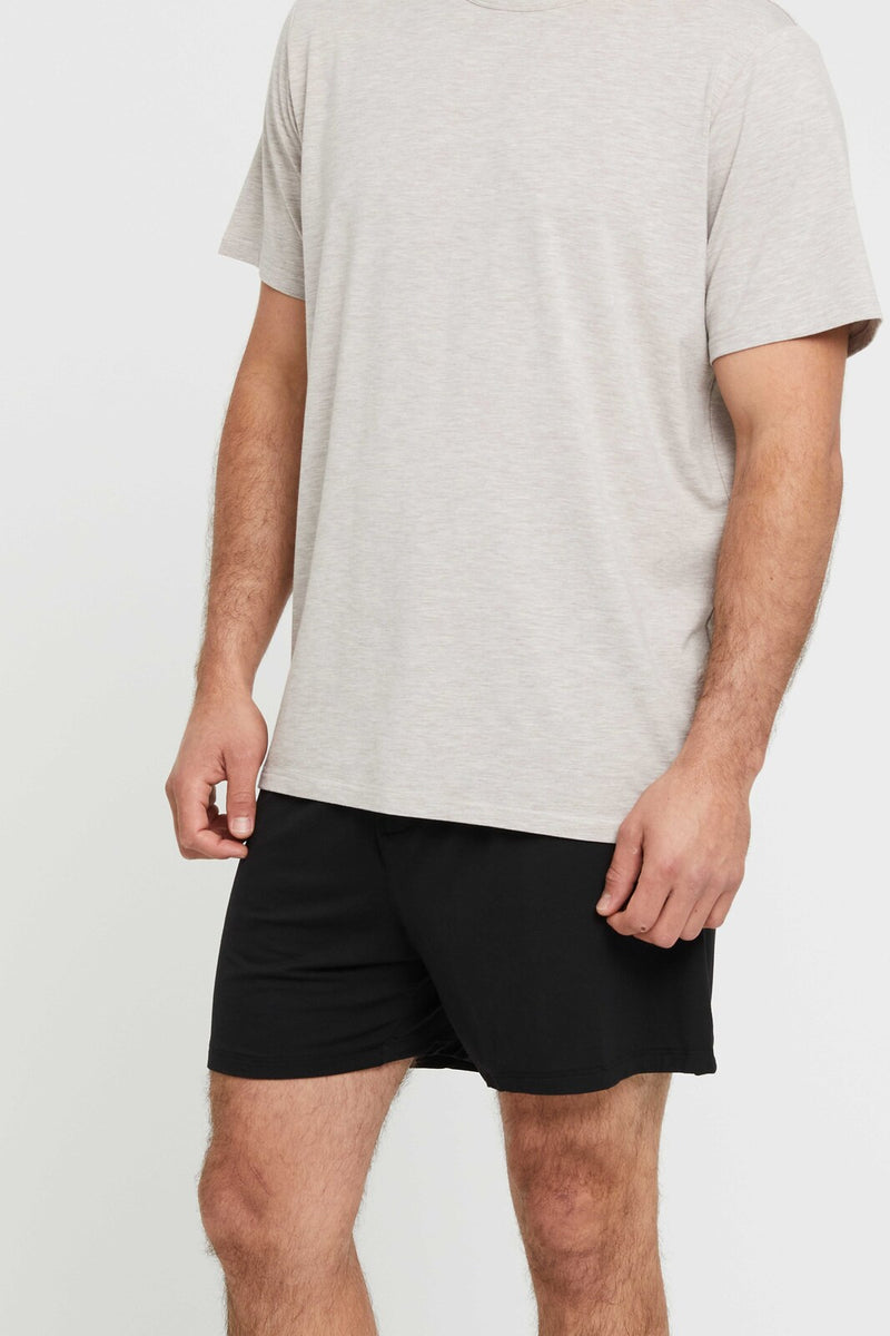 Classic Bamboo Boxer Shorts - Black | Bamboo Body