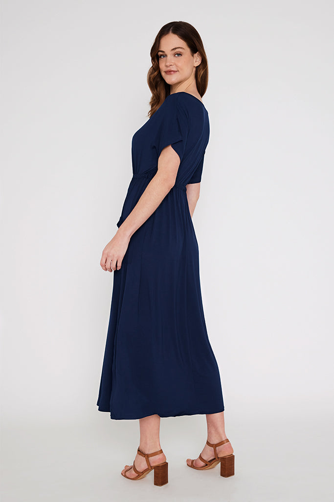 Mila Maxi Dress - Navy